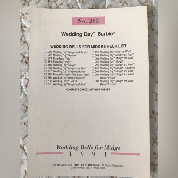 ✨ Random Lot Of 50 Vintage Barbie Trading Cards From 1991 ✨ - Picture 12 of 14